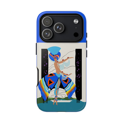 Exotic Dancer Phone Case – Vibrant Performance & Art Deco Flair