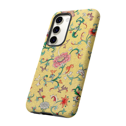 Flower Illustration by Owen Jones Phone Cases
