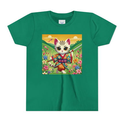 Samurai Kitten Youth Short Sleeve Tee