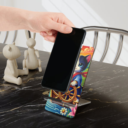 Sailor Kitten’s River Adventure Mobile Display Stand for Smartphones