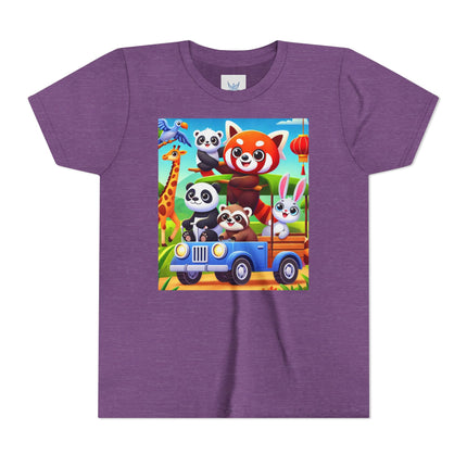 Safari Friends on the Move Youth Short Sleeve Tee