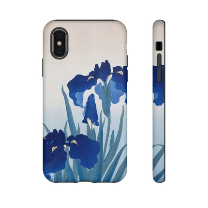 Iris Flowers by Ohara Koson Phone Cases