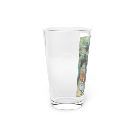 “I growl when I’m pleased, and wag my tail when I’m angry” by Sir John Tenniel Glass, 16oz