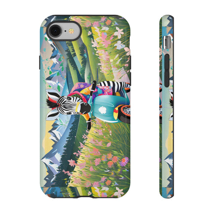 Stripes on Wheels Phone Cases