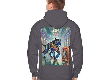 Cyber Panther’s Hunt – Heavy Blend™ Hooded Sweatshirt