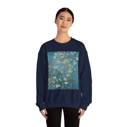 Almond Blossom by Vincent van Gogh Heavy Blend™ Crewneck Sweatshirt