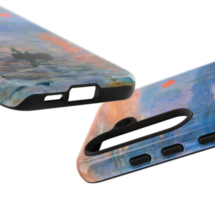 Sunrise by Claude Monet Phone Cases