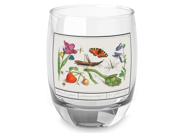 Natural History Ensemble, No. 17 by Anselmus Boëtius de Boodt Whiskey Glass