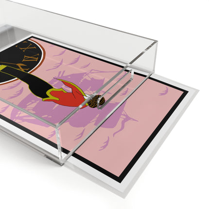 Woman Waiting for her Beloved at 1:59 by Kobayashi Kaichi Acrylic Serving Tray