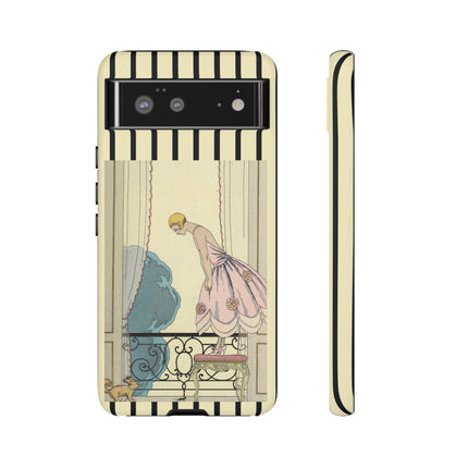 Falbalas et fanfreluches, La Souris by George Barbier Phone Cases