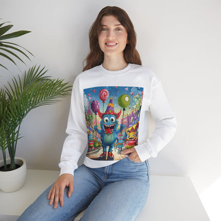 Monster Parade Madness Unisex Heavy Blend™ Crewneck Sweatshirt