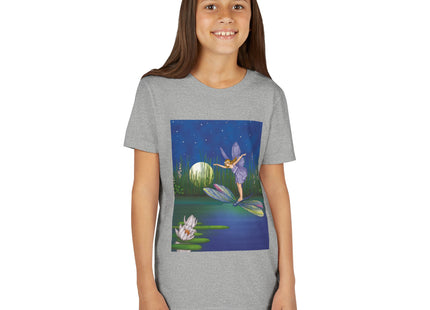 Fairy on a Dragonfly by Ida Rentoul Outhwaite Youth Short Sleeve Tee