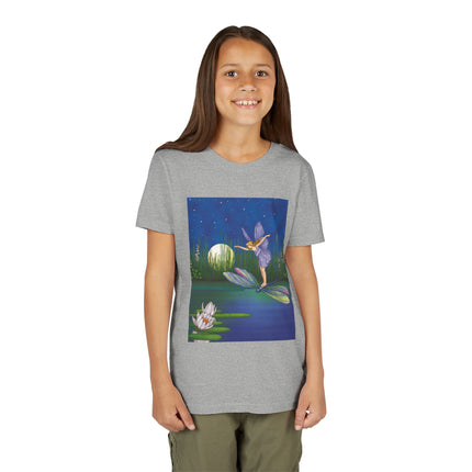Fairy on a Dragonfly by Ida Rentoul Outhwaite Youth Short Sleeve Tee