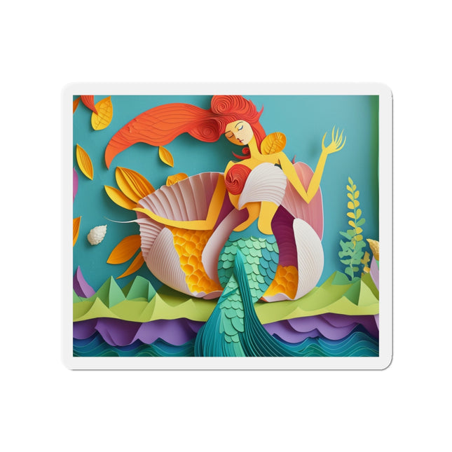 Charming Mermaid Die-Cut Magnets (4 Sizes)