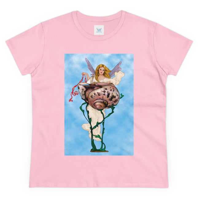 Enchanting Serenity Women's Midweight Cotton Tee