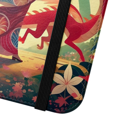 The Dragon Fairy’s Dance Flip Case – Enchanted Grace & Spring Magic