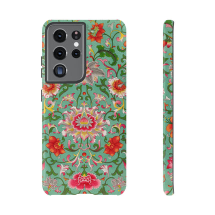 Colorful Floral Pattern by Owen Jones Phone Cases