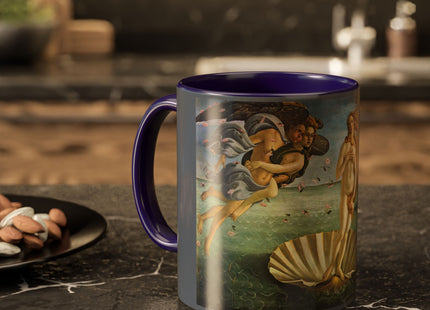 Birth of Venus by Sandro Botticelli Colorful Mugs (11oz, 15oz)