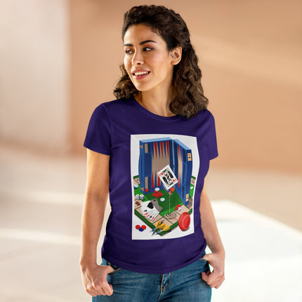 Games Unleashed Women's Midweight Cotton Tee