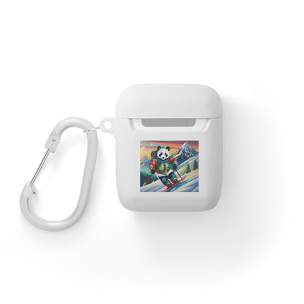 Cyberpunk Panda AirPods Case Cover