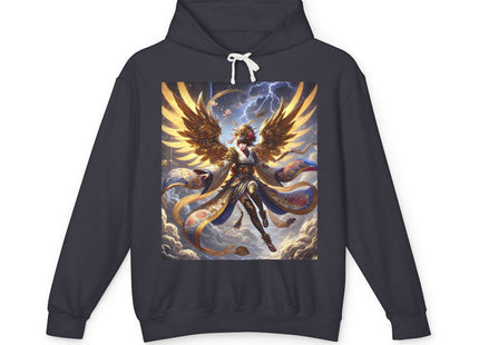 Valkyrie Descending Through Storm Hoodie