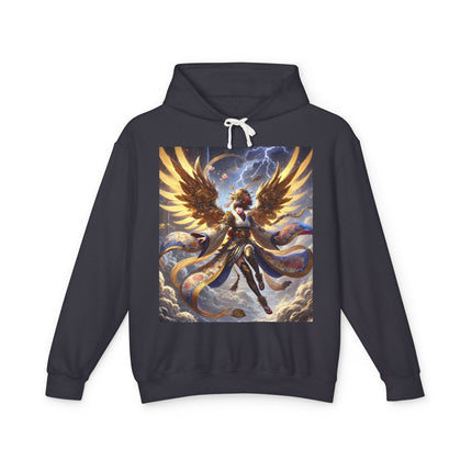 Valkyrie Descending Through Storm Hoodie