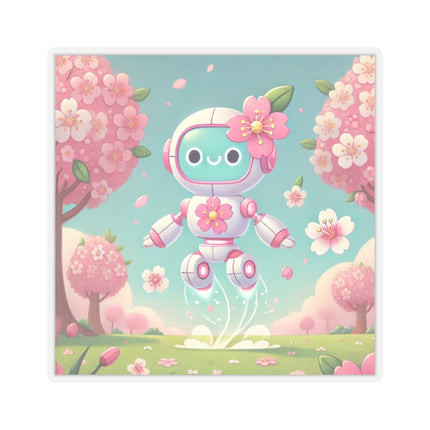 Sakura Sentinel Kiss-Cut Stickers (4 Sizes)