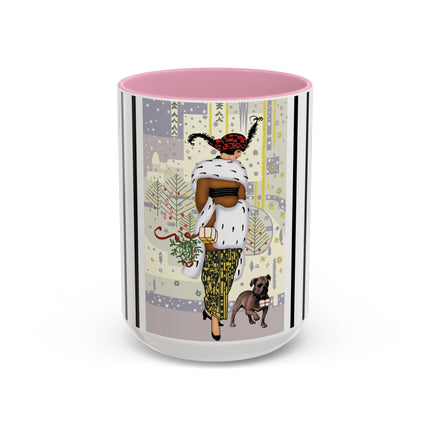 Wrapped in Elegance Colorful Mugs (11oz, 15oz)