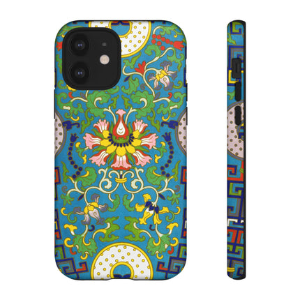 Chinese Floral Illustration by Owen Jones Phone Cases