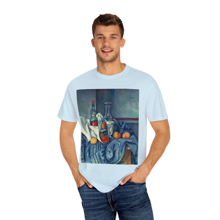 The Peppermint Bottle by Paul Cézanne Unisex Garment-Dyed T-shirt