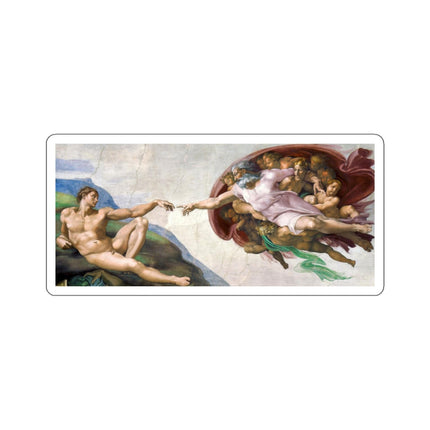 The Creation of Adam by Michelangelo Buonarroti Kiss-Cut Stickers (4 Stickers)