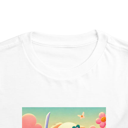 Blossom Pup’s Joyful Journey Toddler Short Sleeve Tee