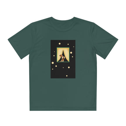 Playful Paws Youth Competitor Tee – Vintage Charm & Curious Adventure