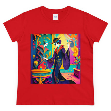 Phantoms of Elegance Women's Midweight Cotton Tee