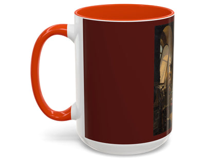 Raphael and his Muse in the Atelier by Vincenzo Abbati Colorful Mugs (11oz, 15oz)