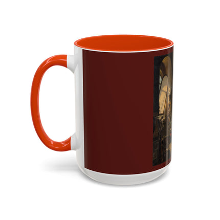 Raphael and his Muse in the Atelier by Vincenzo Abbati Colorful Mugs (11oz, 15oz)