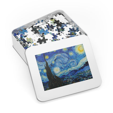 The Starry Night by Vincent Van Gogh Puzzle (30, 110, 252, 500-Piece)