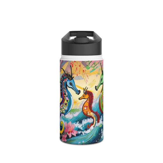 Seahorse Symphony Stainless Steel Water Bottle