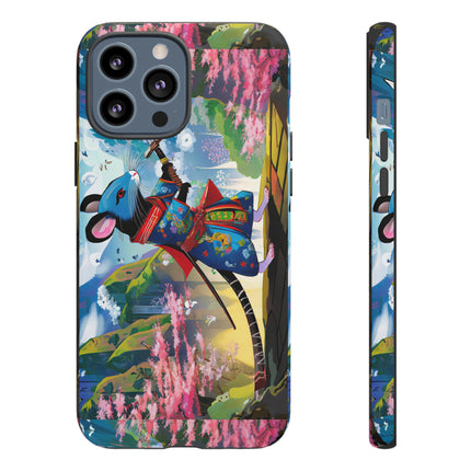 Cyber Samurai Rat Phone Cases