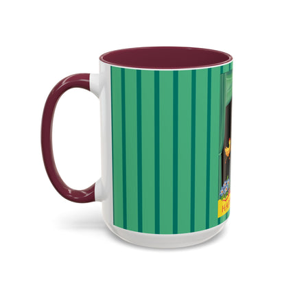 Easter Elf's Whimsy Colorful Mugs (11oz, 15oz)