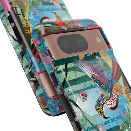 A Colorful Raptor Phone Cases