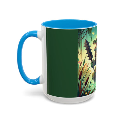 Swamp Tyrant Colorful Mugs (11oz, 15oz)