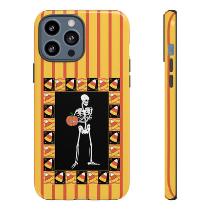 Candy Corn Skeleton Phone Cases
