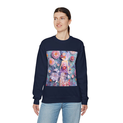 Aster Fairy Unisex Heavy Blend™ Crewneck Sweatshirt
