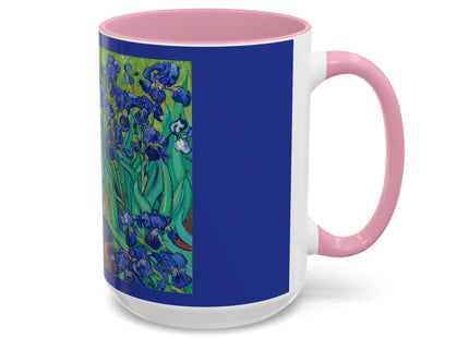 Irises by Vincent Van Gogh Colorful Mugs (11oz, 15oz)