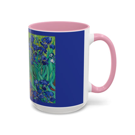 Irises by Vincent Van Gogh Colorful Mugs (11oz, 15oz)