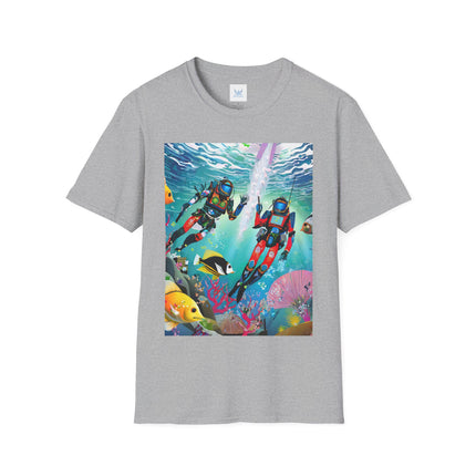 FBI Robot Dive Team Softstyle T-Shirt