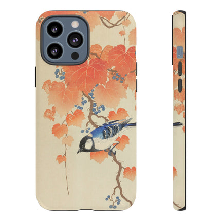 Japanese Bird and Branch by Ohara Koson Phone Cases