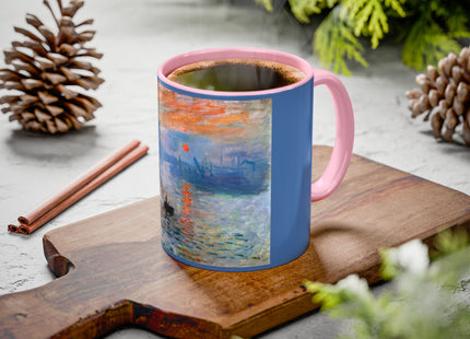 Sunrise by Claude Monet Colorful Mugs (11oz, 15oz)