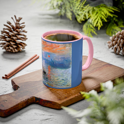 Sunrise by Claude Monet Colorful Mugs (11oz, 15oz)